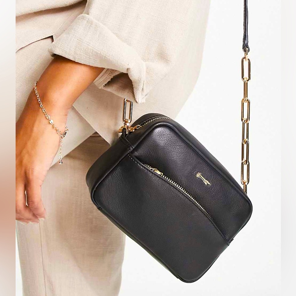 Paul Costelloe Leather Camera Bag